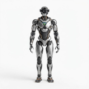 obot Umanoide Intelligente con AI, Mani Robotiche e Mobilità Autonoma