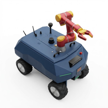 Robot Manipolatore Mobile | AGV Mobile Cooperativo e Industriale con Braccio Robotico per Automazione Avanzata