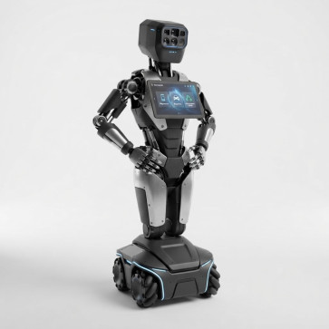 Robot Umanoide per Reception, Accoglienza, Telepresenza e Comunicazione Interattiva