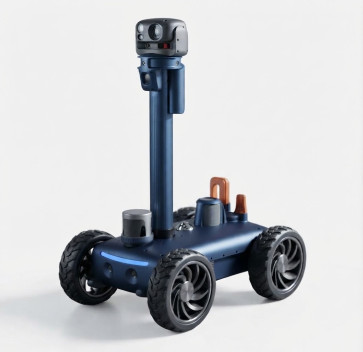 Robot Mobile Autonomo di Sorveglianza e Pattugliamento Professionale