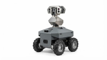 Robot di Sorveglianza per Esterni Autonomo | Sicurezza Industriale 24/7