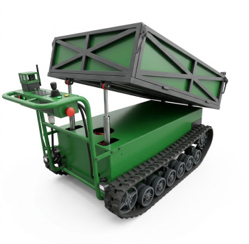 Piattaforma Robotica Mobile Autonoma AGV AMR per Agricoltura Smart e Trasporto Carichi