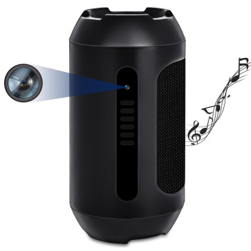 Altoparlante Bluetooth con telecamera spia - Registrazione audio e video 100% batteria - Spy Camera ad alta qualità 1080p