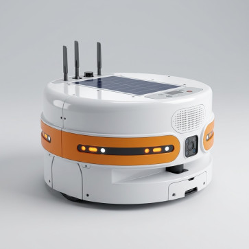 Robot Mobile Autonomo AMR AGV Omnidirezionale per Logistica, Magazzino e Automazione