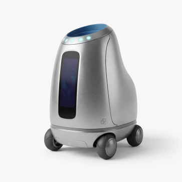 Robot Autonomo per la Raccolta Rifiuti e Pulizia Urbana ROBOT-D024 | AGV Smart per Smart Cities