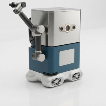 Robot Professionale per la Pulizia e Sanificazione Autonoma di Servizi Igienici e Bagni