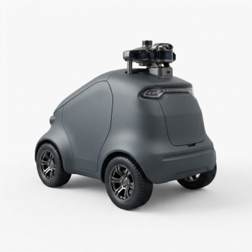 Robot di Sorveglianza Mobile Autonomo per Esterni