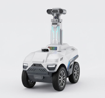 Robot Mobile Autonomo per Sorveglianza, Sicurezza e Pattugliamento Esterno