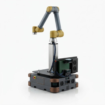 Robot Mobile Autonomo AMR e Cobot Industriale per Logistica