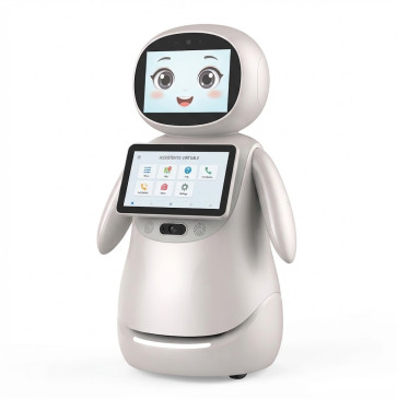 Robot di Servizio per Reception, Accoglienza, Assistenza e Navigazione con Interazione Vocale