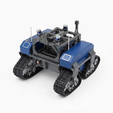 Drone Terrestre Cingolato Professionale e UGV Autonomo per Ambienti Estremi