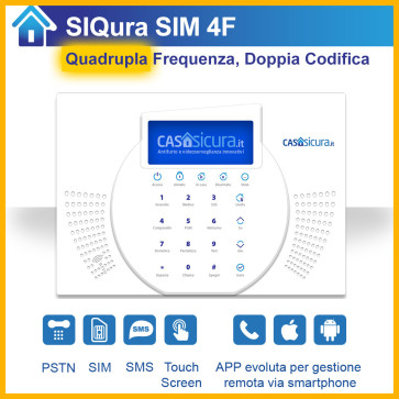 Siqura Gold GSM (GSM Voce + SMS + APP) - Multi frequenza
