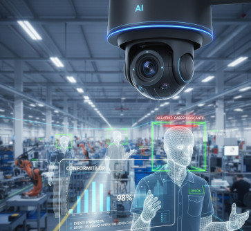 Telecamera AI per Controllo DPI e Sicurezza Operatori