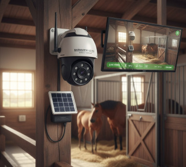 Telecamera Wireless HD per Monitoraggio di Stalle e Allevamenti