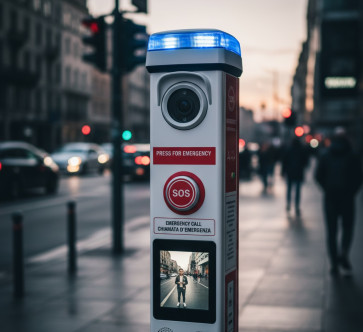 Colonnina SOS di Emergenza con Telecamera Integrata