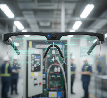 Occhiali con Telecamera Integrata per Sicurezza e Manutenzione