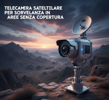 Telecamera Satellitare per Sorveglianza in Aree Senza Copertura