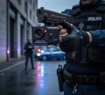 Telecamera da Arma per Documentazione Interventi di Polizia