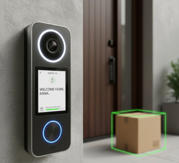 Videocitofono con Riconoscimento Volto e Pacchi - Smart AI 