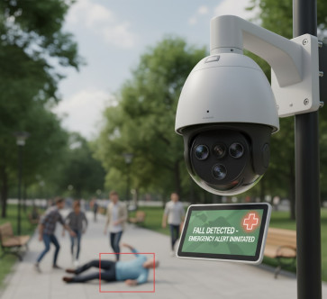 Telecamera Rilevamento Cadute e Emergenze Sanitarie - Con tecnologia AI