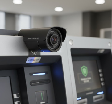 Telecamera Bancomat con Rilevamento Skimmer Anti-Manomissione