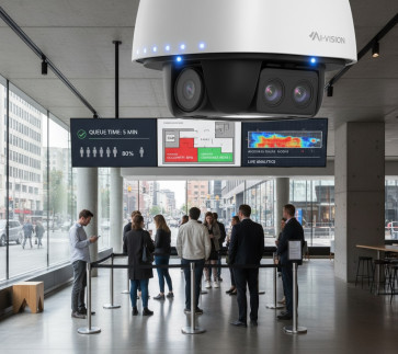 Telecamera Intelligente per Gestione Code e Occupazione Spazi
