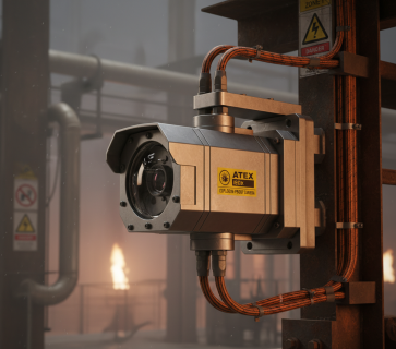 Telecamera ATEX Antideflagrante per Zone Industriali a Rischio