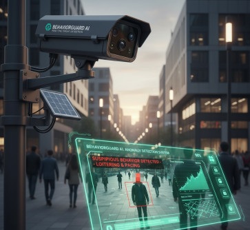 Telecamera AI per Rilevamento Comportamenti Sospetti in Tempo Reale