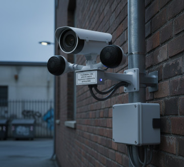 Telecamera con Analisi Audio per Rilevare Aggressioni o Effrazioni