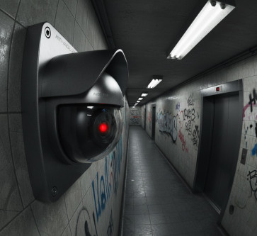 Telecamera per Ascensori e Sottopassaggi Grandangolare Anti-Vandalo 