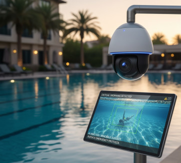 Telecamera per Rilevamento Annegamento in Piscina con tecnologia AI 