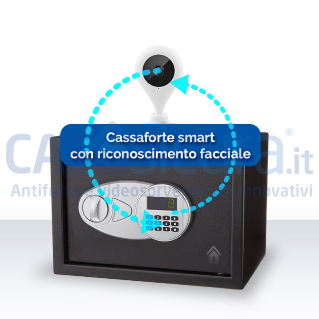 Cassaforte Smart Con Telecamera A Riconoscimento Facciale