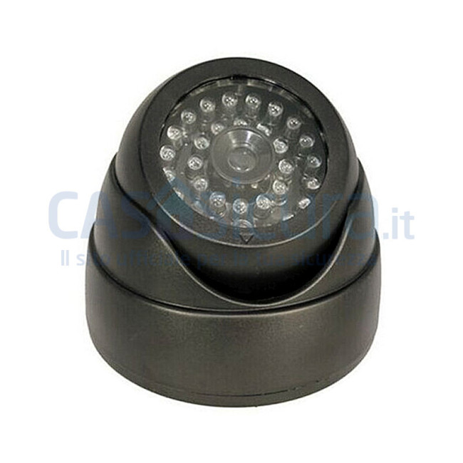 Telecamera Finta Konig Con LED IR - Simulazione CCTV Per Esterno, Effetto Dissuasione