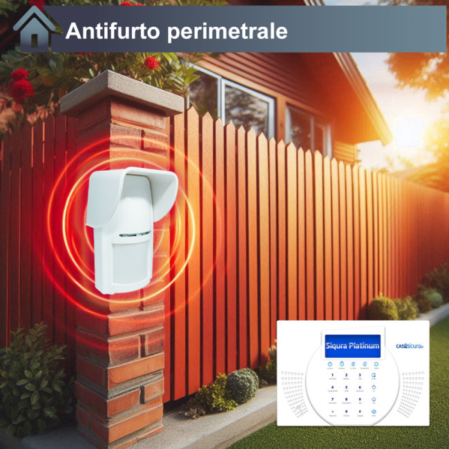 DISPOSITIVO DI ATTIVAZIONE Allarme Esterno Allarme Rapido Perimetro - 3