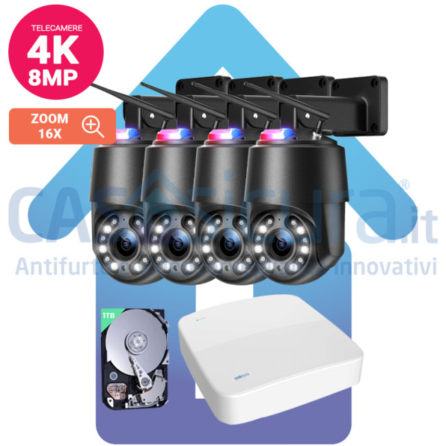 Telecamera Reolink RLC-823S2 4K PTZ PoE: Zoom Ottico 16x, Visione Notturna E Tracking Automatico - Foto 3