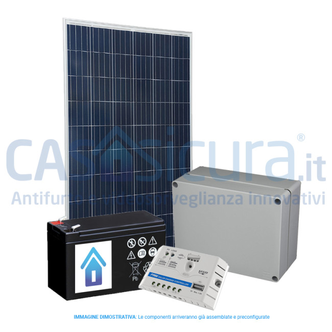 Alimentatore solare: alimenta dispositivi sfruttando l'energia solare con  batteria fino a 24 ore su 24