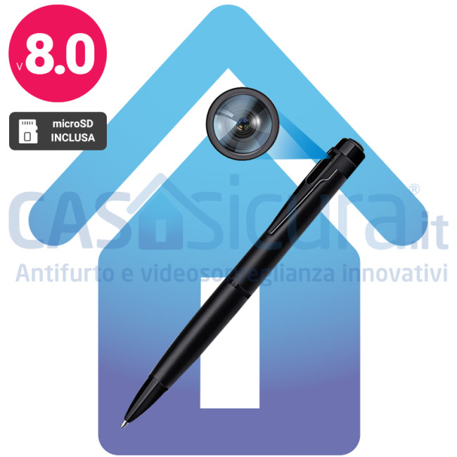 Telecamera Spia A Penna 1080P - Mini Videocamera Nascosta Con Registrazione - Foto 12
