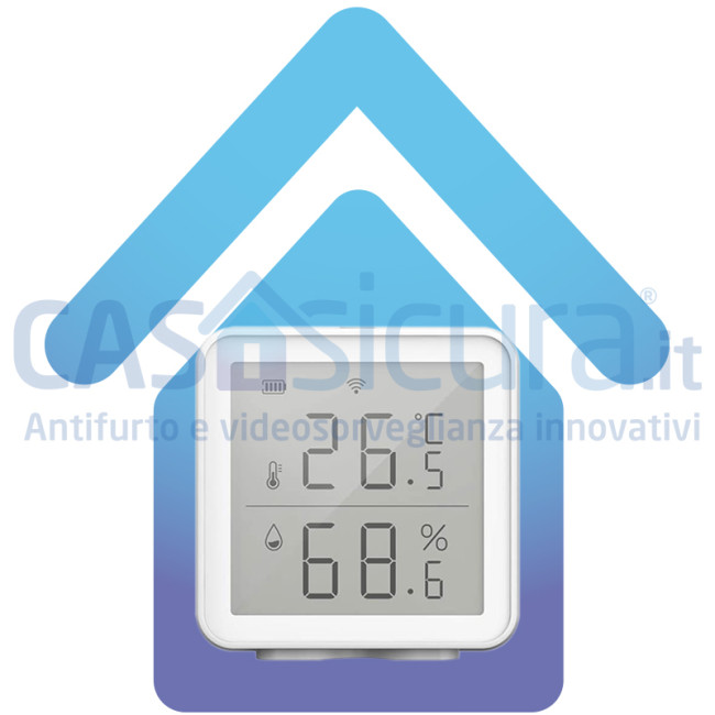 MxecoShop Termometro Igrometro Mini LCD Digital Temperatura Rilevatore di umidità Termografo Strumento per Ambienti Interni 