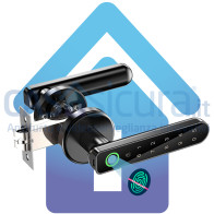 Apriporta smart  wifi 100% . Serratura Intelligente Elettronica con Tastiera Tattile, Impronta Digitale, APP - Cilindro UNIVERSALE
