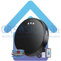 A.I.Robot - ROBOT Aspirapolvere Lavapavimenti Scrubber a batteria, silenzioso, potente, lunga autonomia, mappa laser, no urti, app