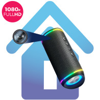 Altoparlante Bluetooth con telecamera spia - Registrazione audio e video 100% batteria - Spy Camera ad alta qualità full HD