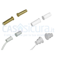 Contatto magnetico da incasso filare