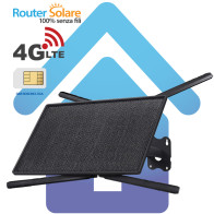 Router solare 4G: internet wifi senza corrente elettrica, 24 ore su 24, 365 giorni l'anno