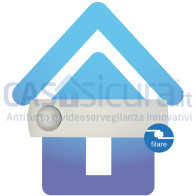 Sensore di movimento a doppia tecnologia (PIR + MW) a tenda via filo
