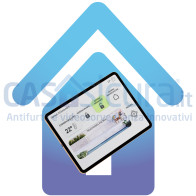 Pannello Gestionale Smart Home 10" LCD Touch - Allarme, Video-sorveglianza, Videocitofono, Domotica, Wi-Fi
