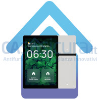 Display Gestionale Smart Home 4" LCD Touch - Allarme, Video-sorveglianza, Videocitofono, Domotica, Wi-Fi, Zigbee, Meteo, Temperatura, Domotica