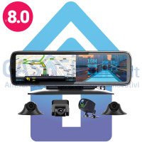 Dash Cam con registrazione in Loop di visione notturna IR e schermo IPS