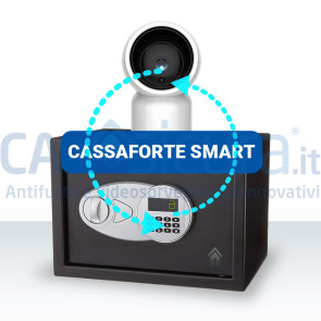 Cassaforte smart con telecamera