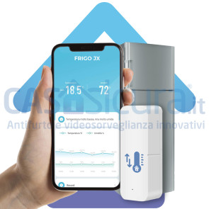 Sensore temperatura congelatore, freezer, frigorifero, cella frigorifera - con allarme e notifica APP, 100% a batteria