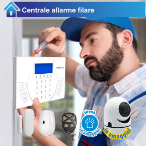 Centrale allarme filare